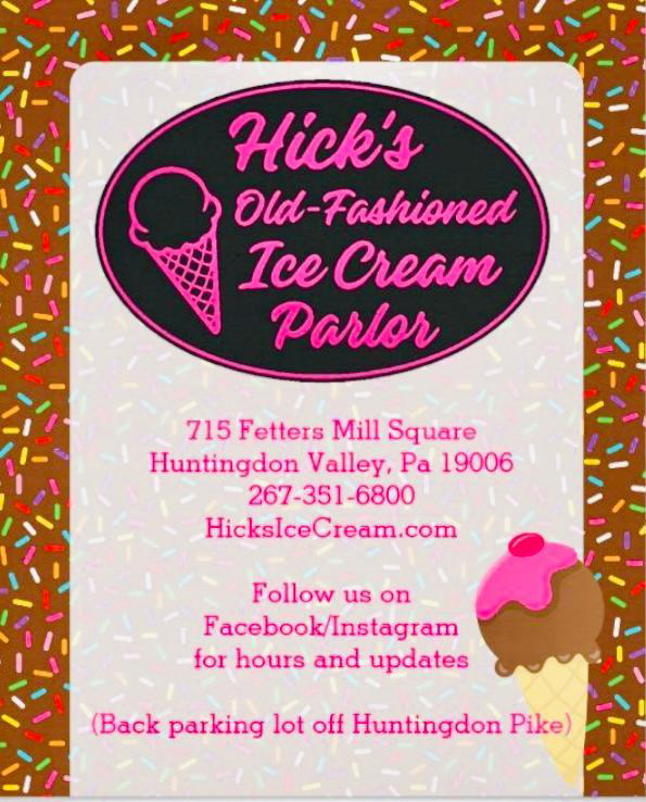 Hick’s Old-Fashioned Ice Cream Parlor